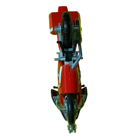 Bandai 1993 MMPR Power Ranger Dino Cycle, Red Vehicle Zord System Tyrannosaurus. - Picture 5 of 6